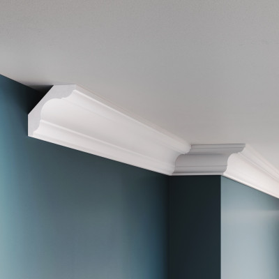 Cornișă polimer rigid Allegria K4, 6 x 6 x 200 cm
